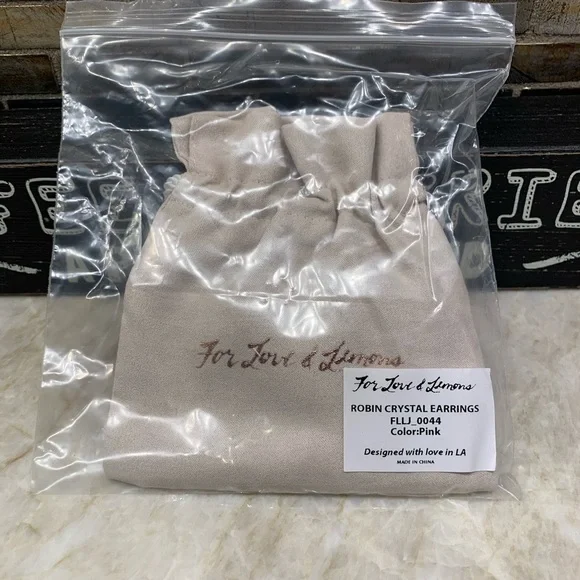 For Love and Lemons Robin Crystal Earrings - Picture 3 of 10